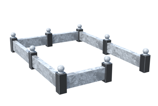 Цоколи на могилу в Балашихе | Цоколь на могилу №0031