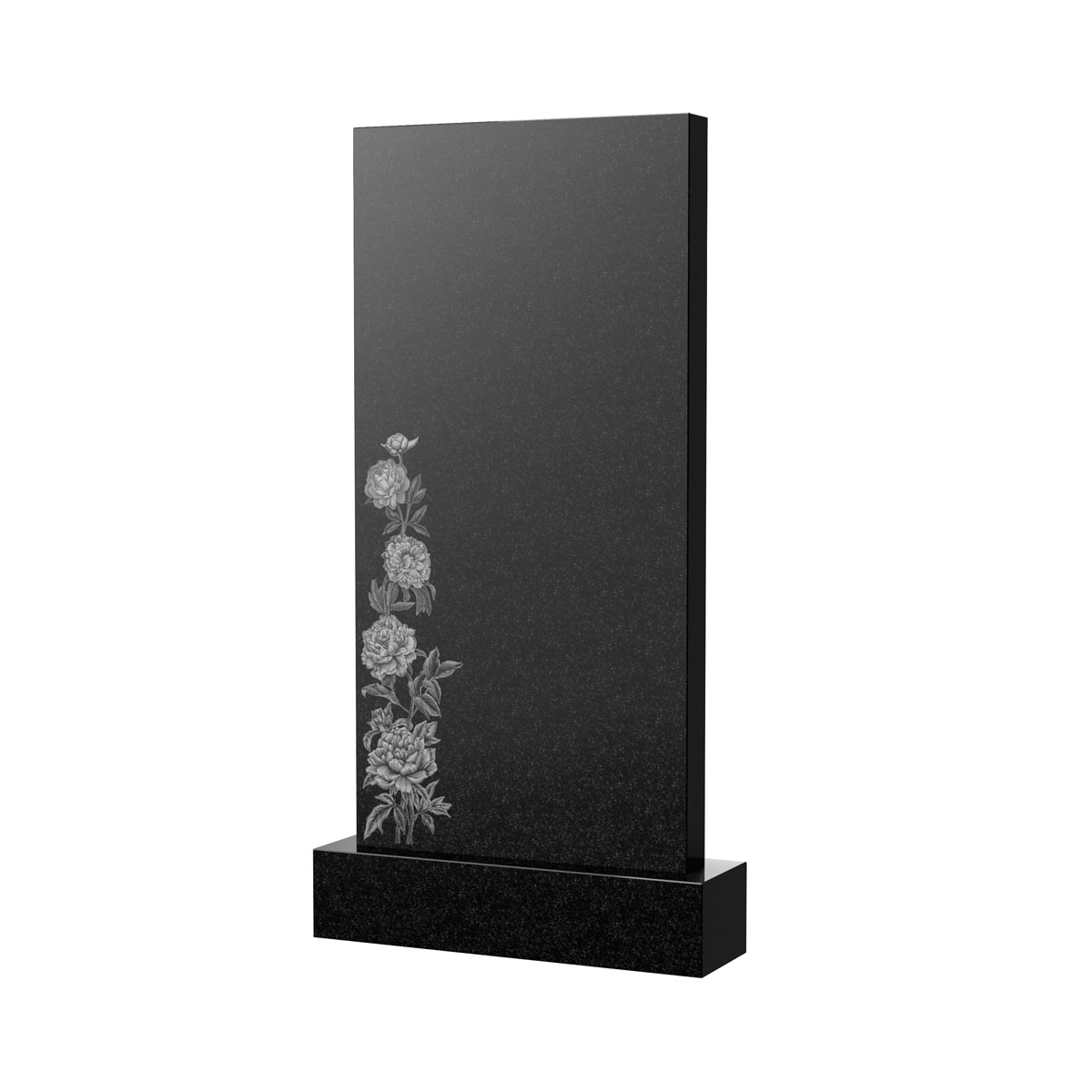 Художественное оформление памятника в Балашихе | Художественное оформление на гранитную стелу, рисунок ВХО-059