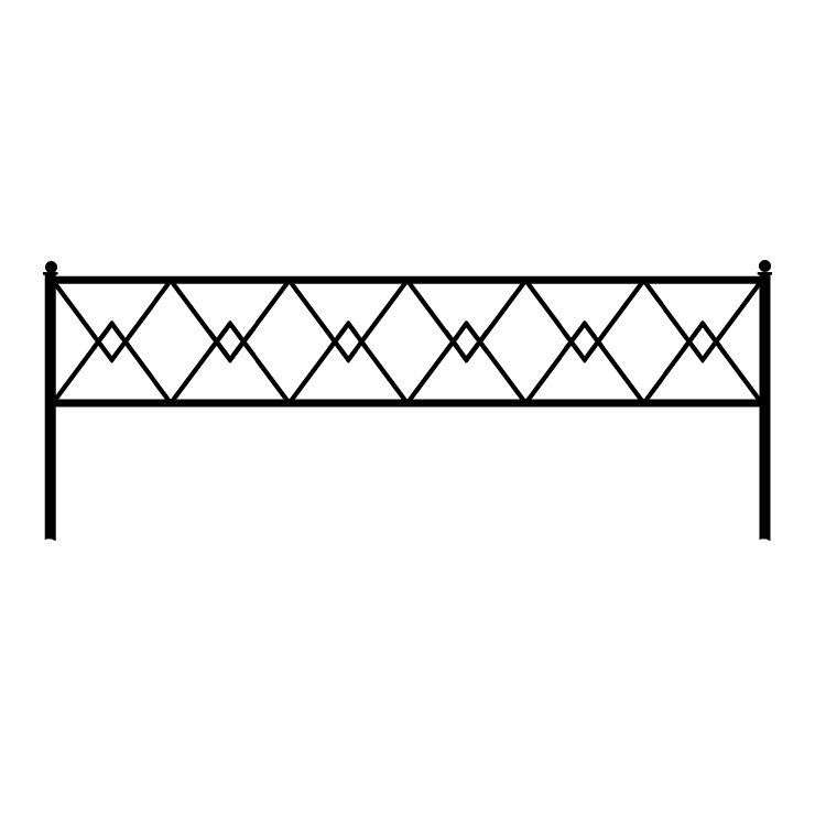 Кованые изделия в Балашихе | Кованая оградка ОГ.002