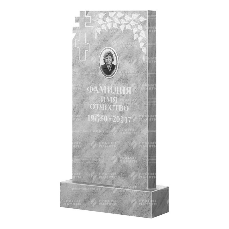 Памятники из мрамора в Балашихе | Мраморный памятник ФМ-202