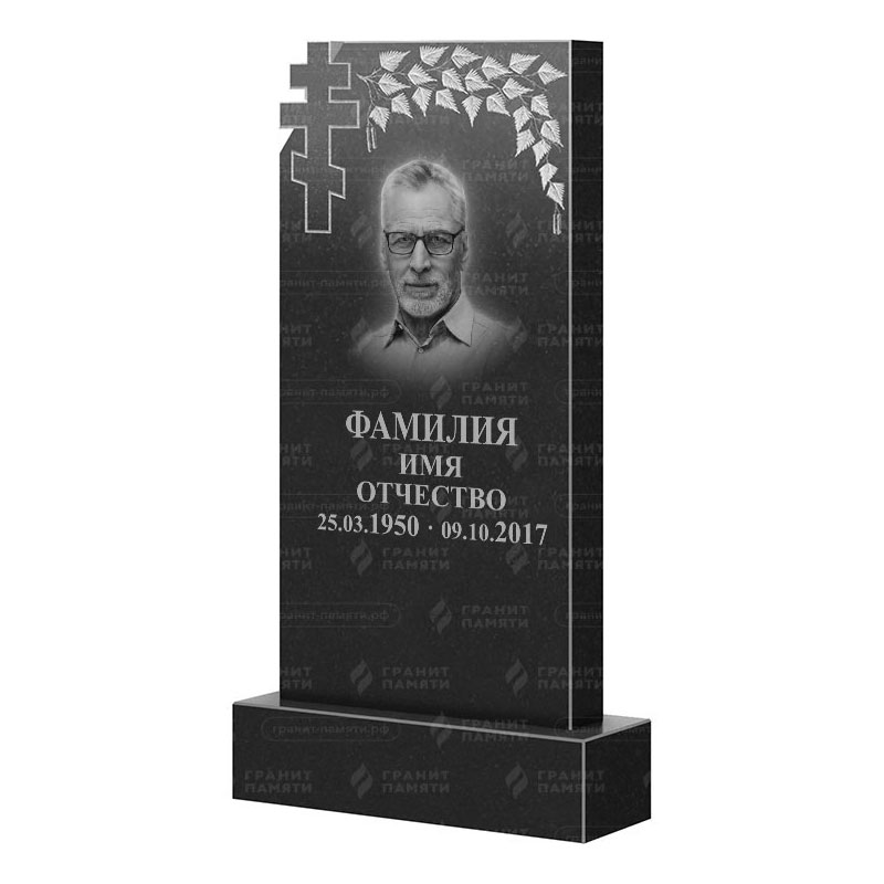 Памятники из гранита с деревом в Балашихе | Гранитный памятник ФГ-202