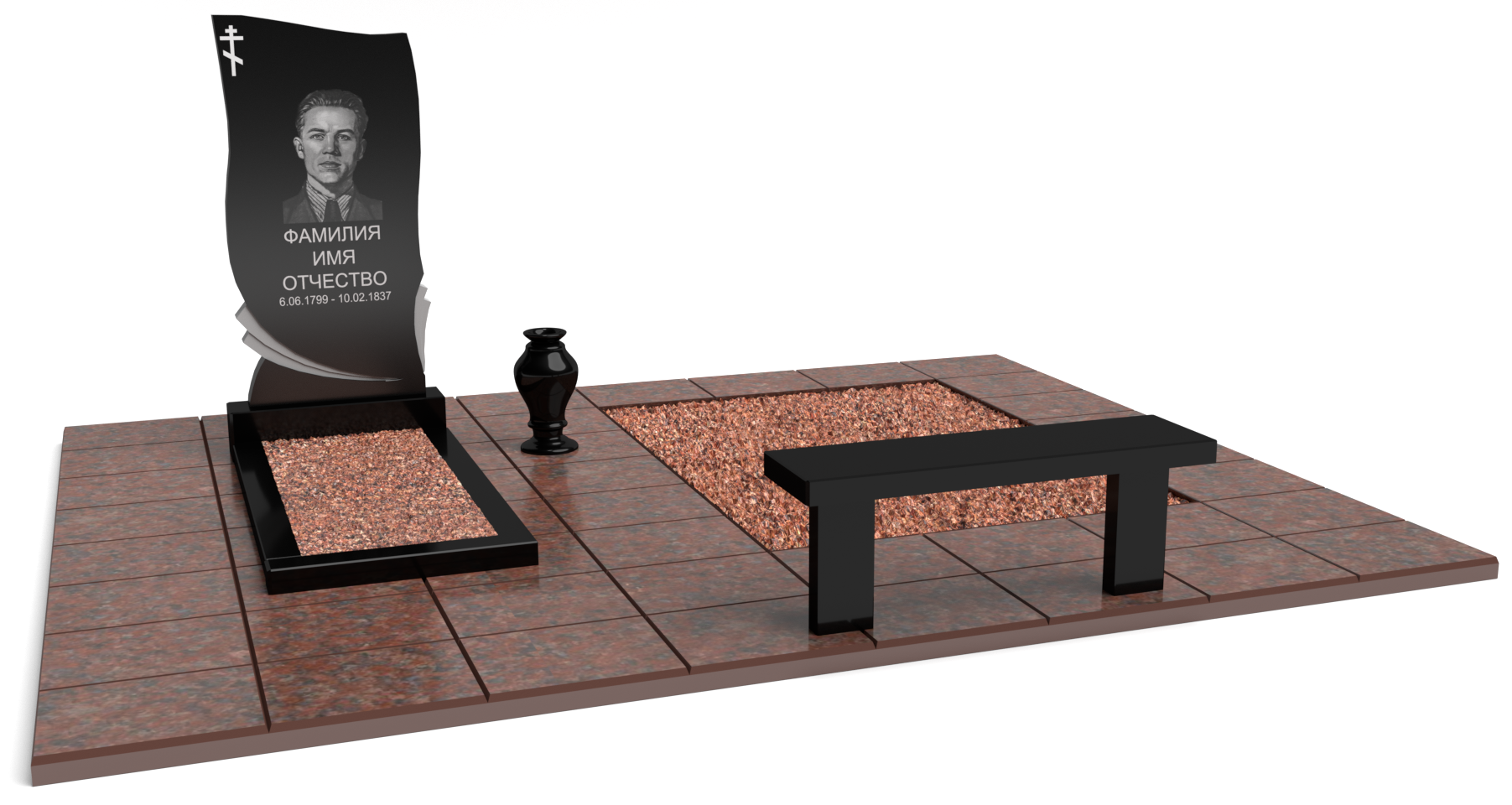 Двойные мемориальные комплексы в Балашихе | Мемориальный комплекс №3