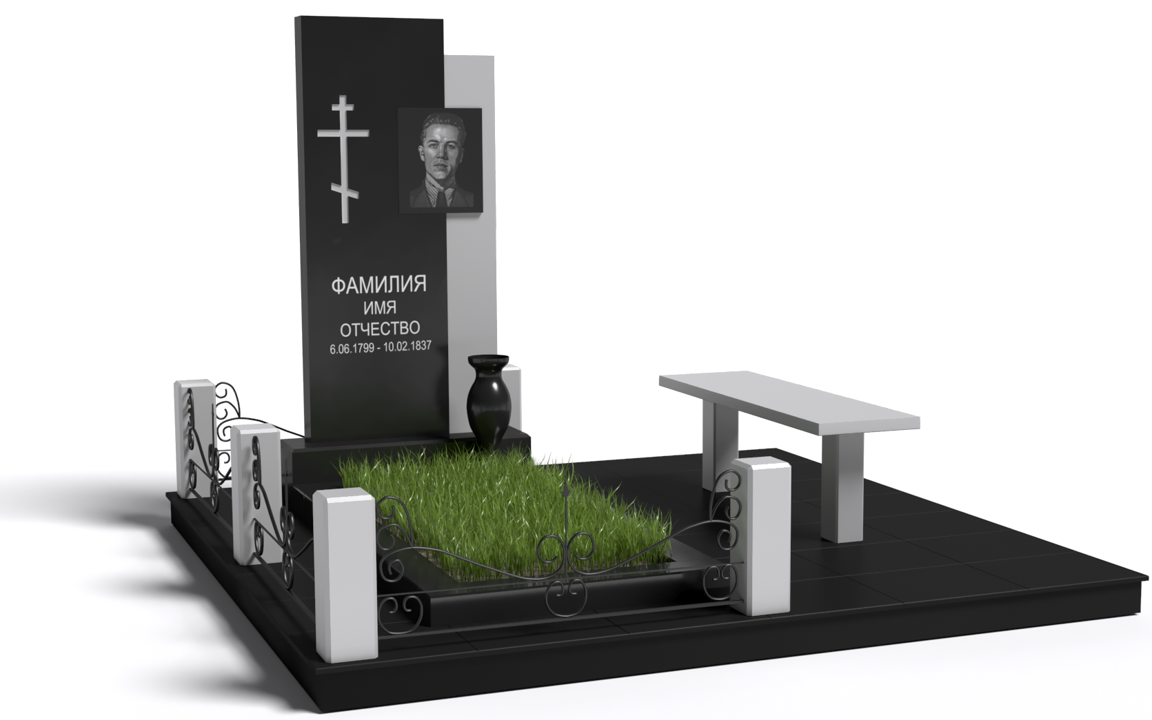 Одинарные мемориальные комплексы в Балашихе | Мемориальный комплекс №11