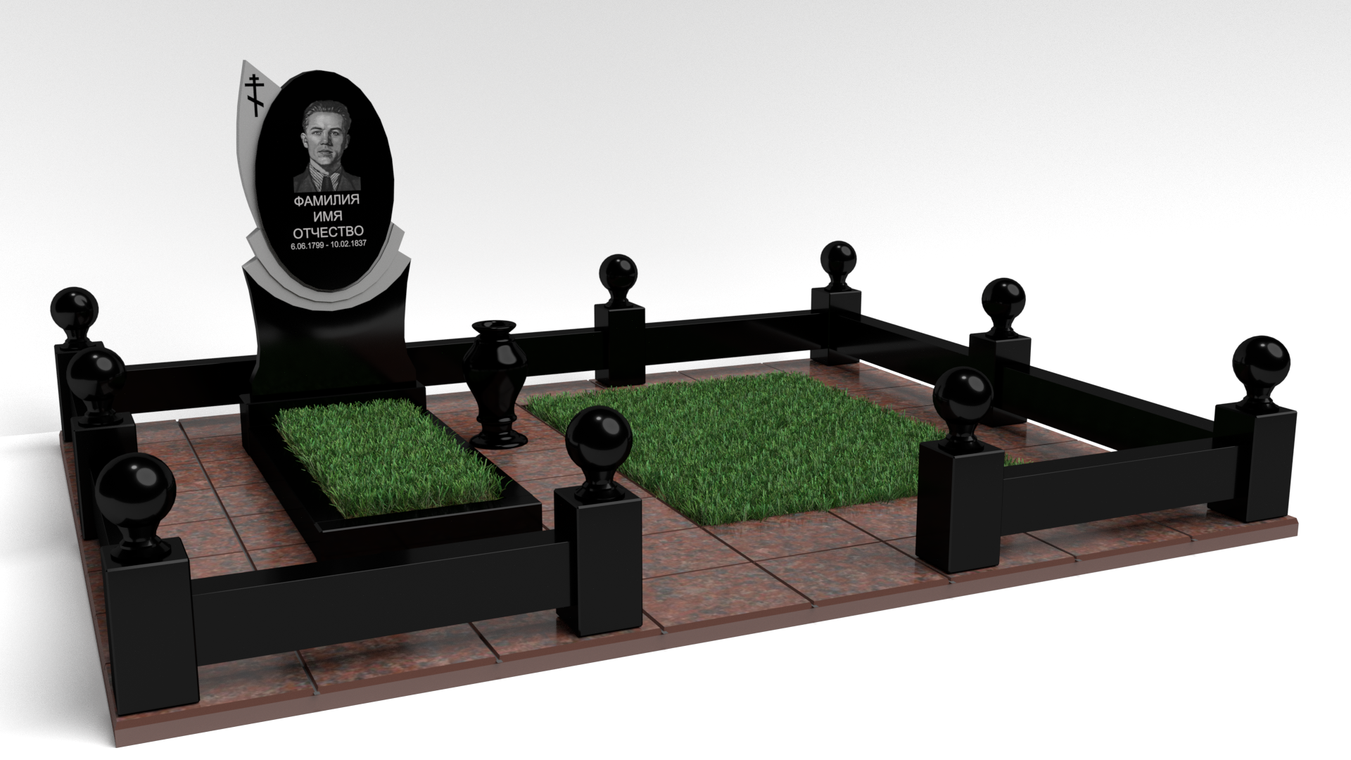 Двойные мемориальные комплексы в Балашихе | Мемориальный комплекс №5