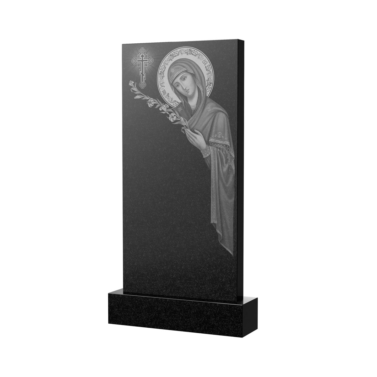 Художественное оформление памятника в Балашихе | Художественное оформление на гранитную стелу, рисунок ВХО-035