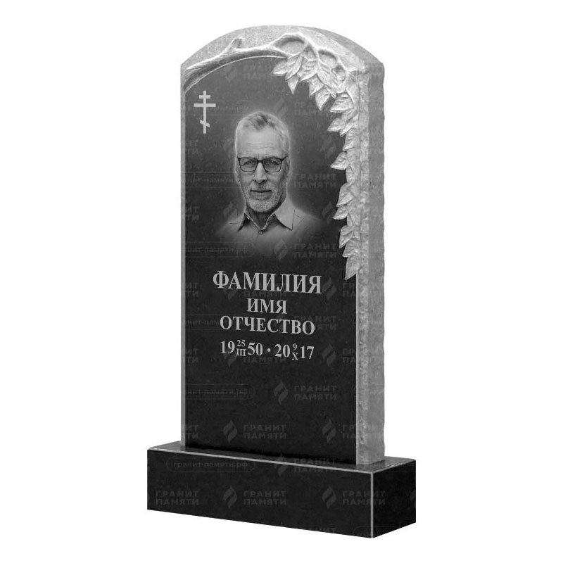 Памятники из гранита с деревом в Балашихе | Гранитный памятник ФГ-107