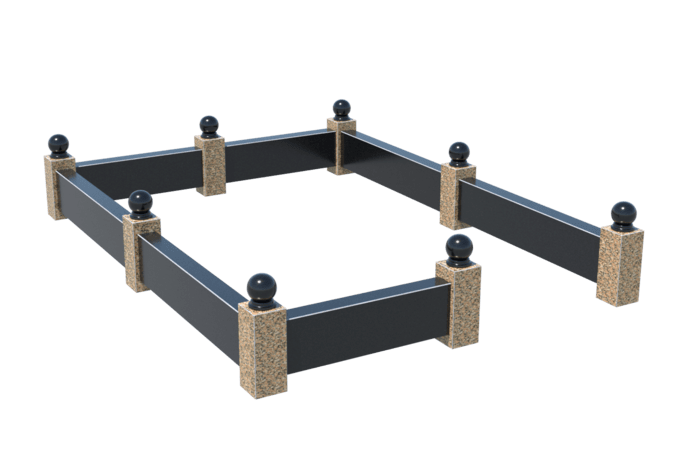 Цоколи на могилу в Балашихе | Цоколь на могилу №0036