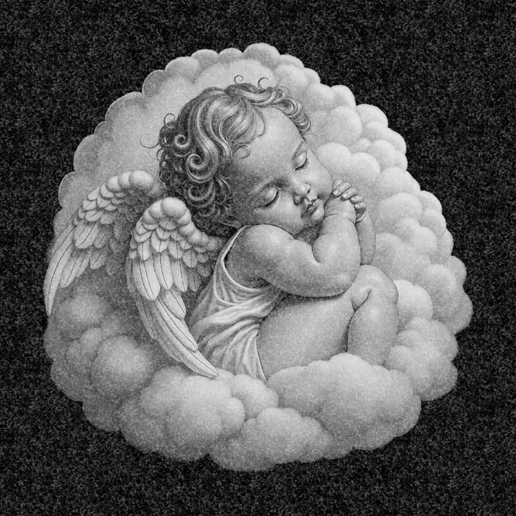 Рисунки | Рисунок на гранитную стелу, РГ-009