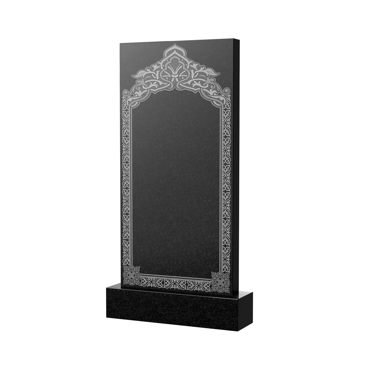 Художественное оформление памятника в Балашихе | Художественное оформление на гранитную стелу, рисунок ВХО-044