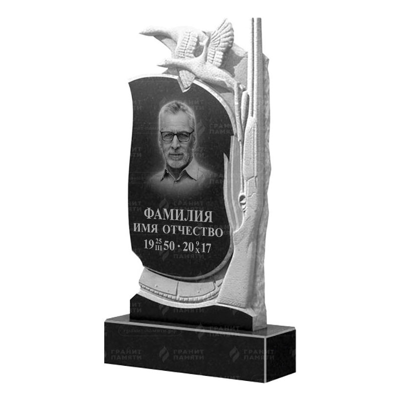 Памятники из гранита резные в Балашихе | Гранитный памятник ФГ-122
