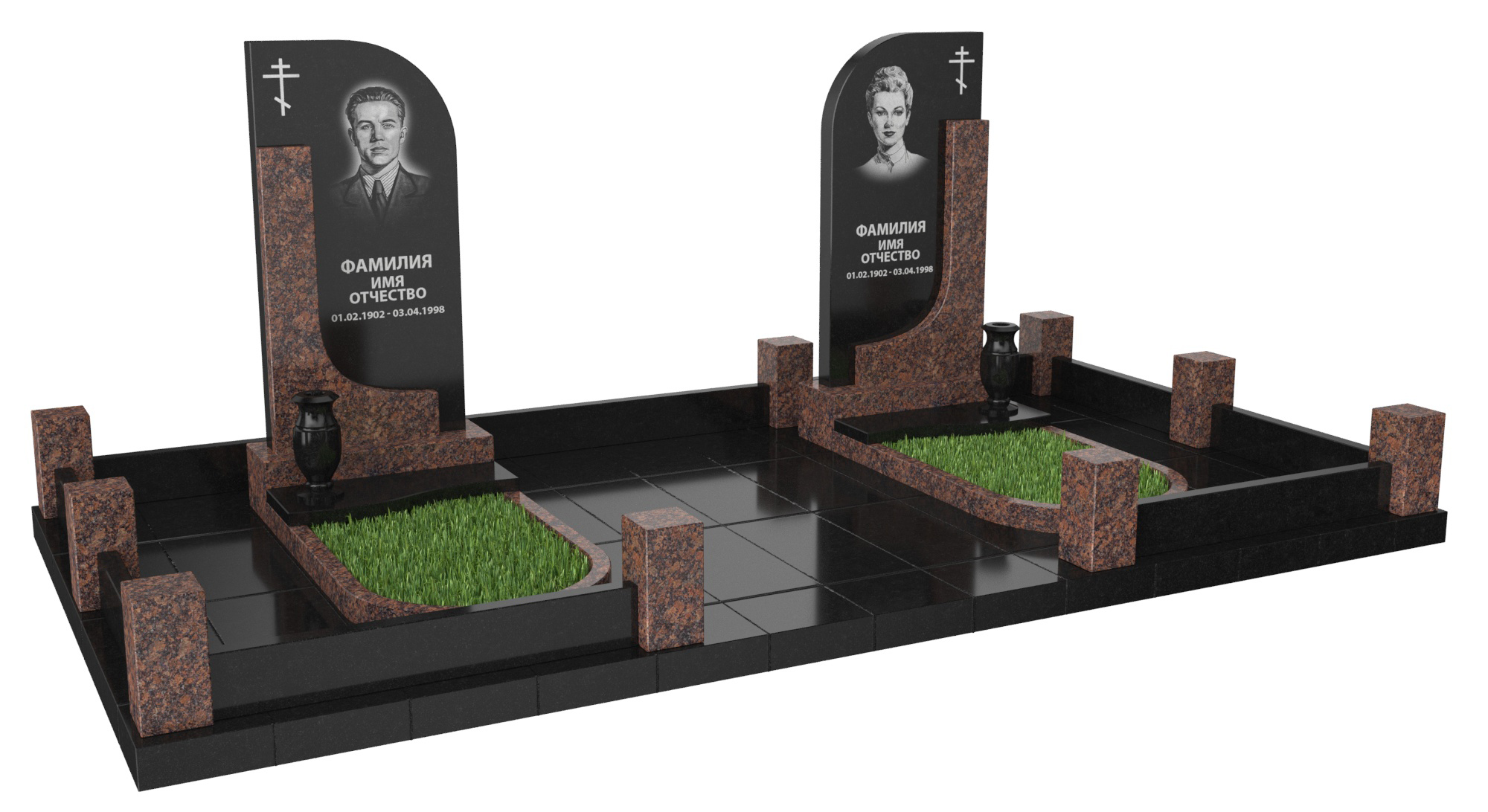 Двойные мемориальные комплексы в Балашихе | Мемориальный комплекс №22