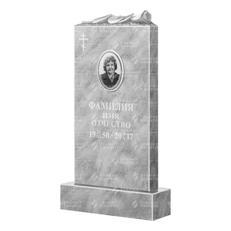 Памятники из мрамора в Балашихе | Мраморный памятник ФМ-105