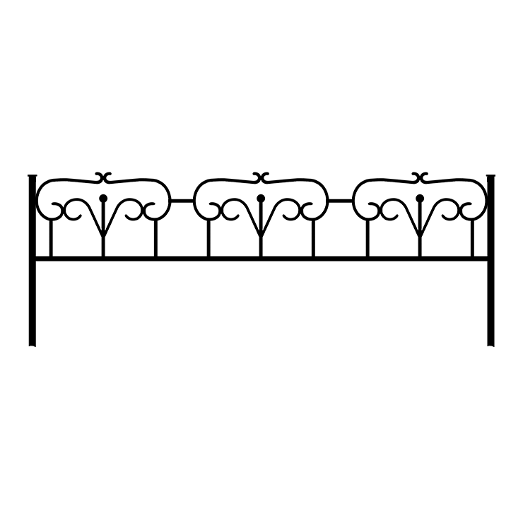 Металлические оградки, столы, скамейки в Балашихе | Оградка №2