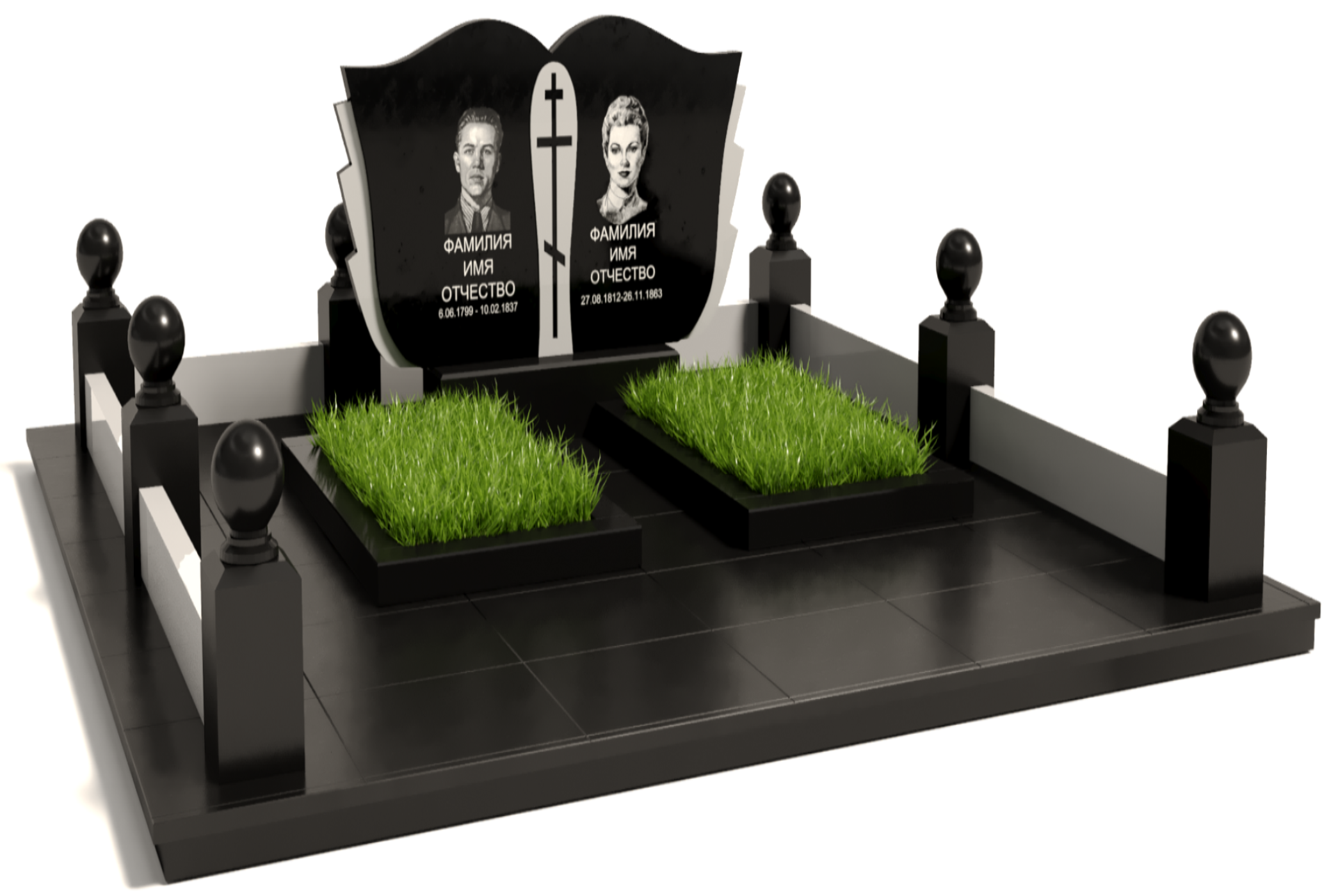 Двойные мемориальные комплексы в Балашихе | Мемориальный комплекс №10