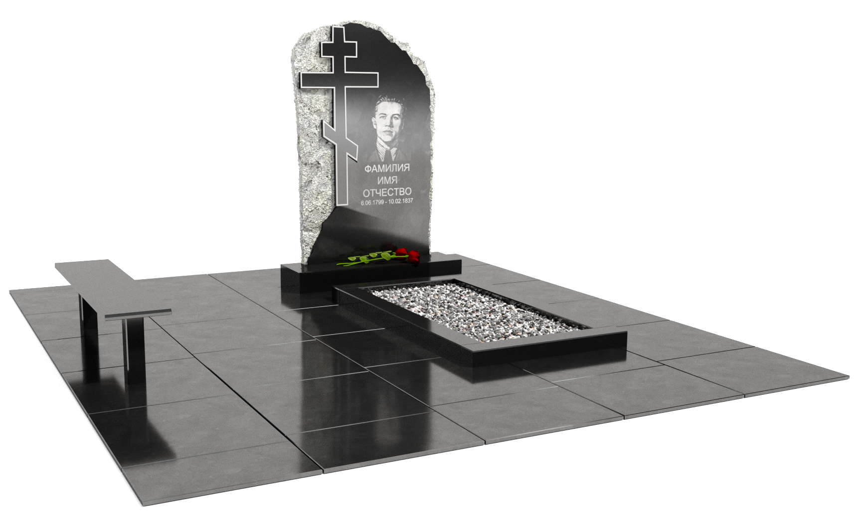 Одинарные мемориальные комплексы в Балашихе | Мемориальный комплекс №8
