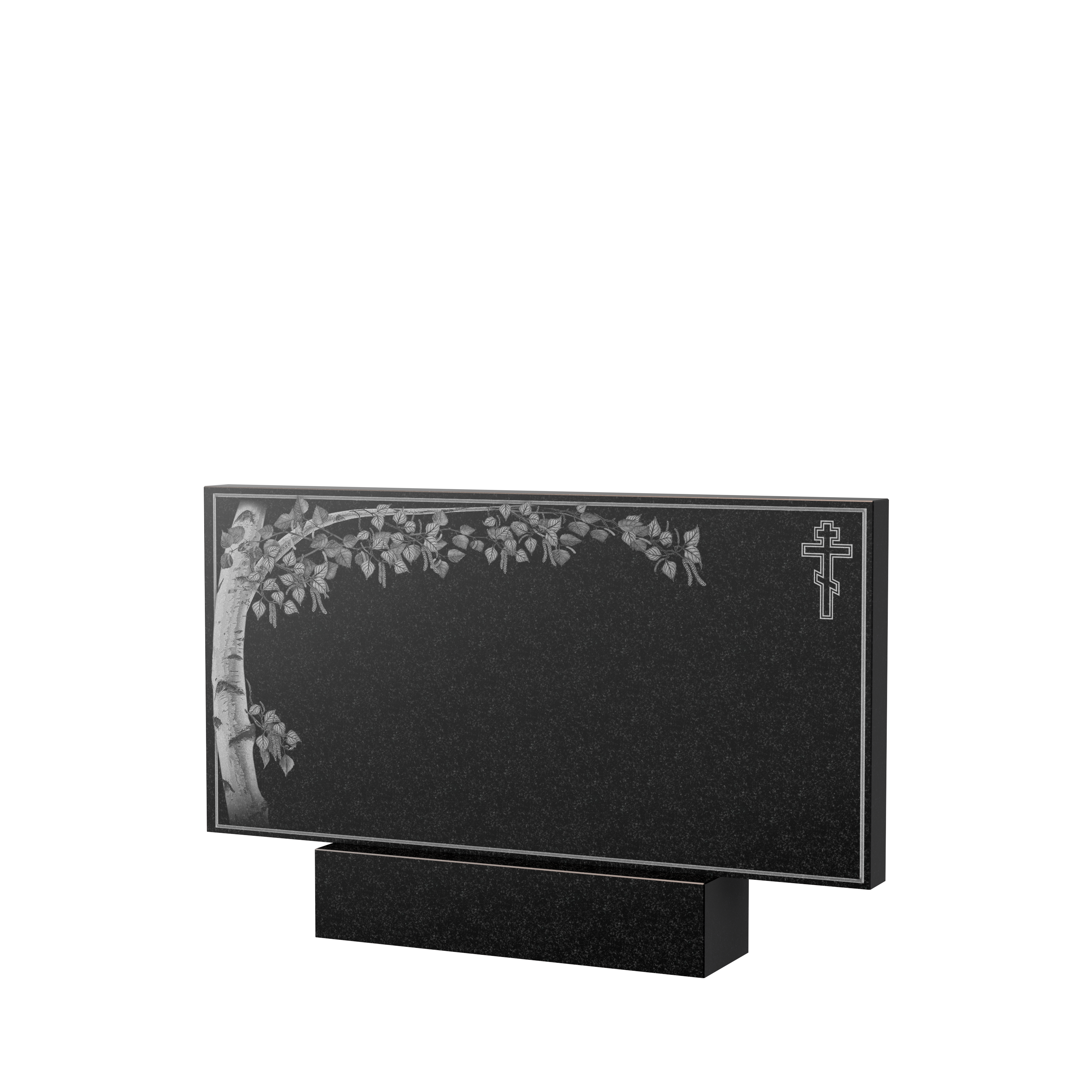 Художественное оформление памятника в Балашихе | Художественное оформление на гранитную стелу, рисунок ГХО-005