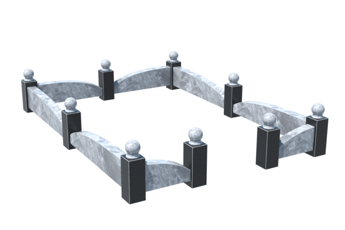 Цоколи на могилу в Балашихе | Цоколь на могилу №0040