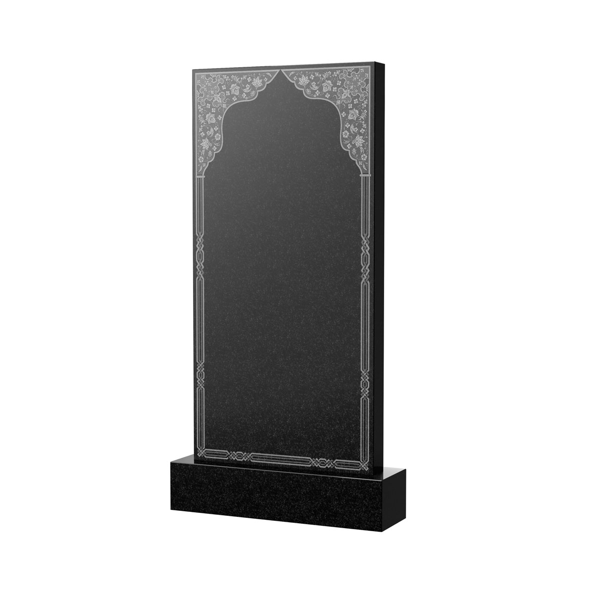 Художественное оформление памятника в Балашихе | Художественное оформление на гранитную стелу, рисунок ВХО-042