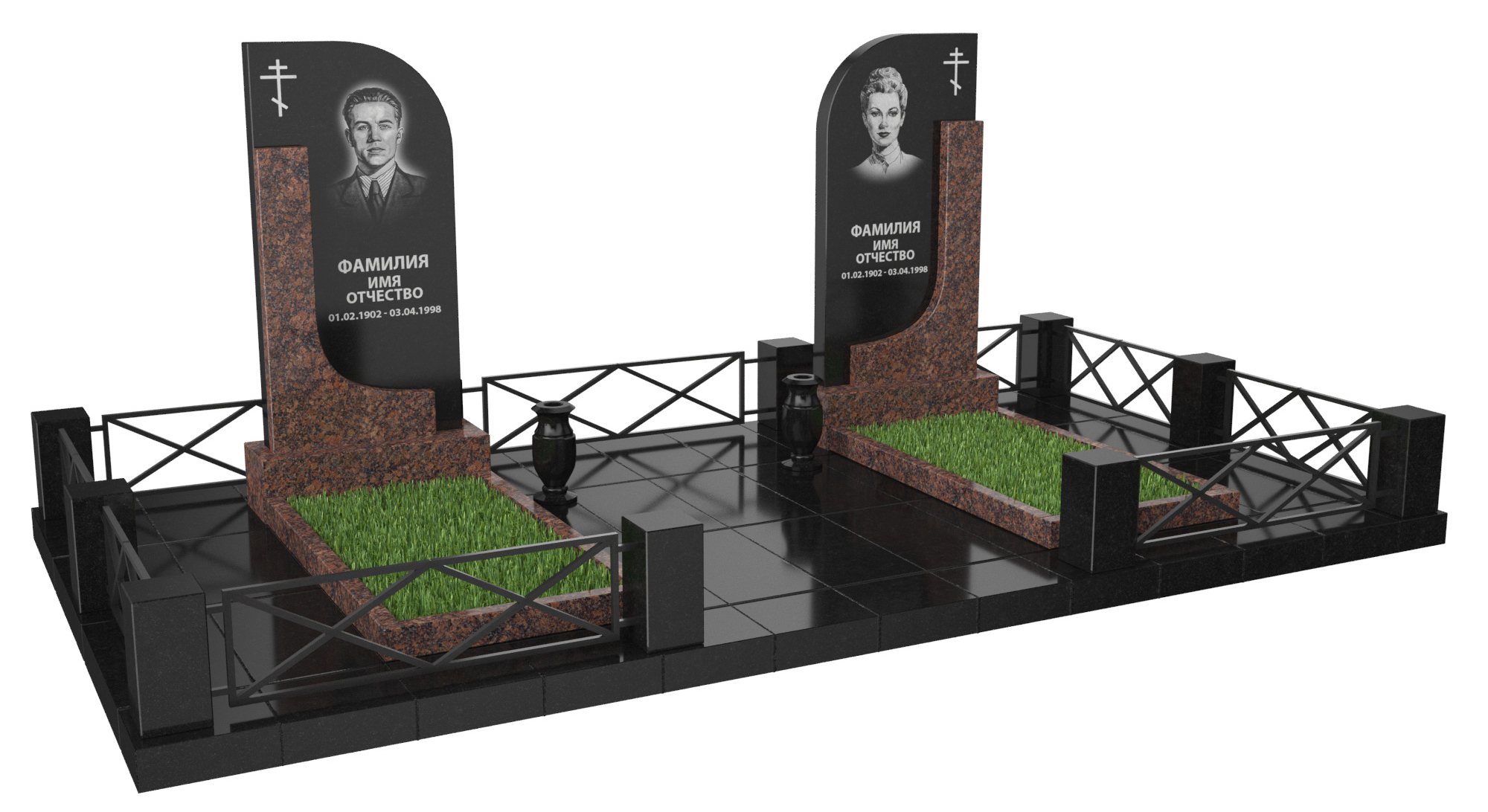 Двойные мемориальные комплексы в Балашихе | Мемориальный комплекс №23