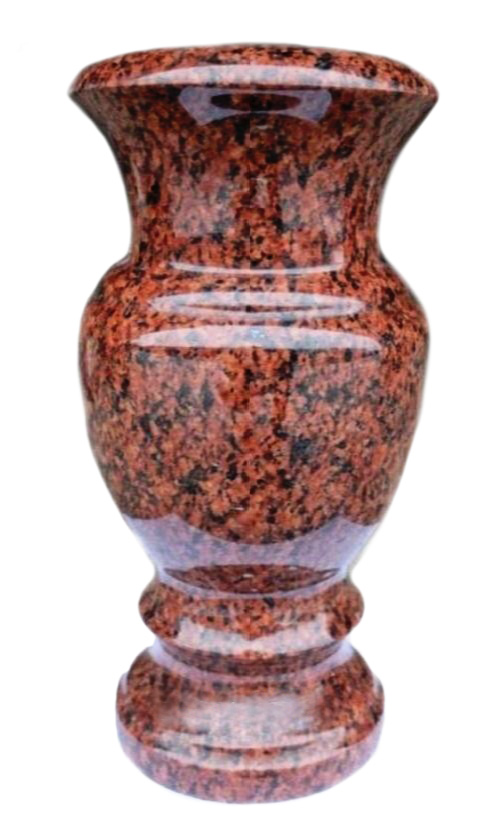 Вазы из камня в Балашихе | Ваза гранитная «Цветная»