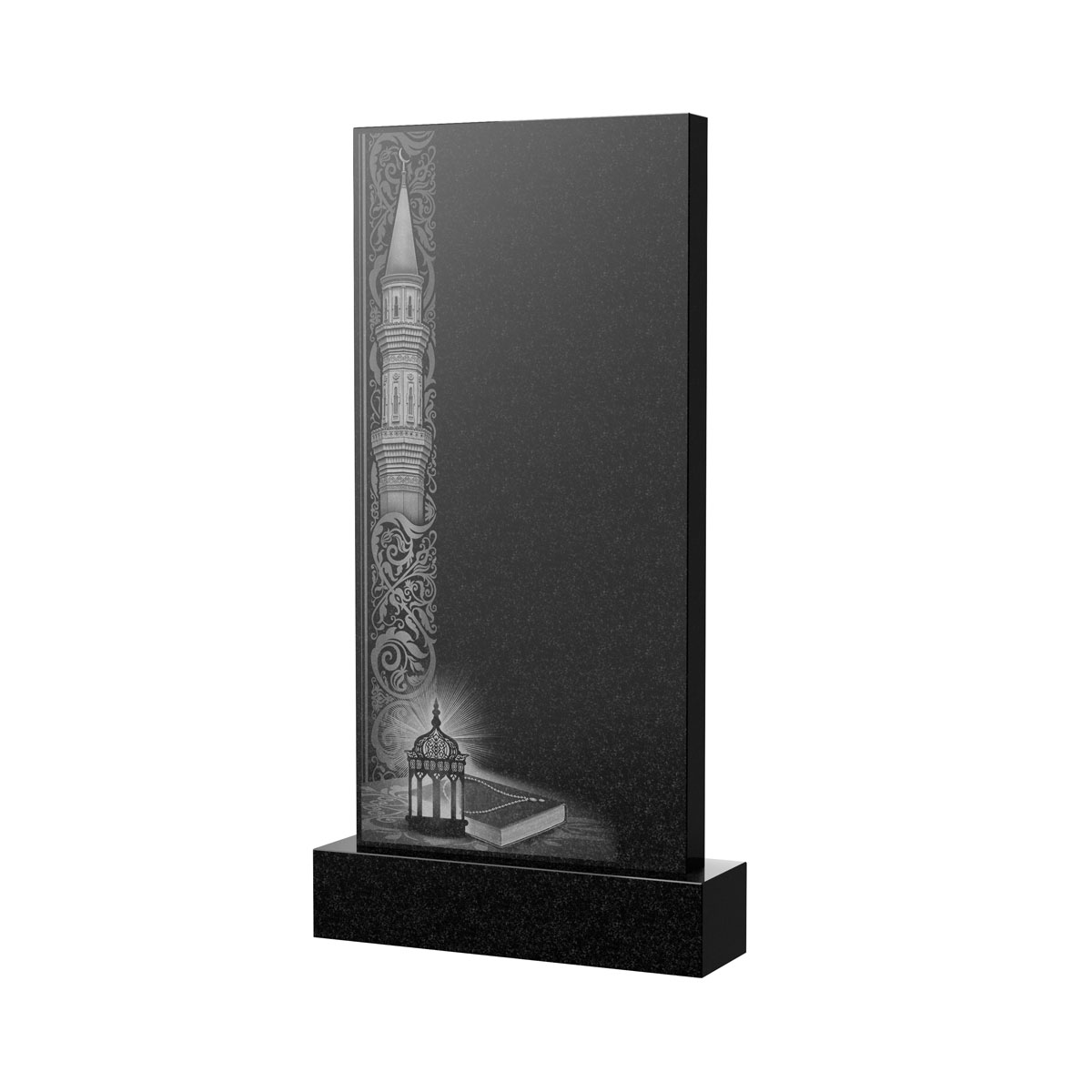 Художественное оформление памятника в Балашихе | Художественное оформление на гранитную стелу, рисунок ВХО-038