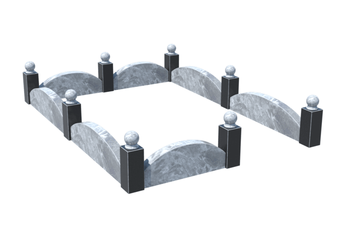 Цоколи на могилу в Балашихе | Цоколь на могилу №0003