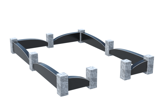 Цоколи на могилу в Балашихе | Цоколь на могилу №0041