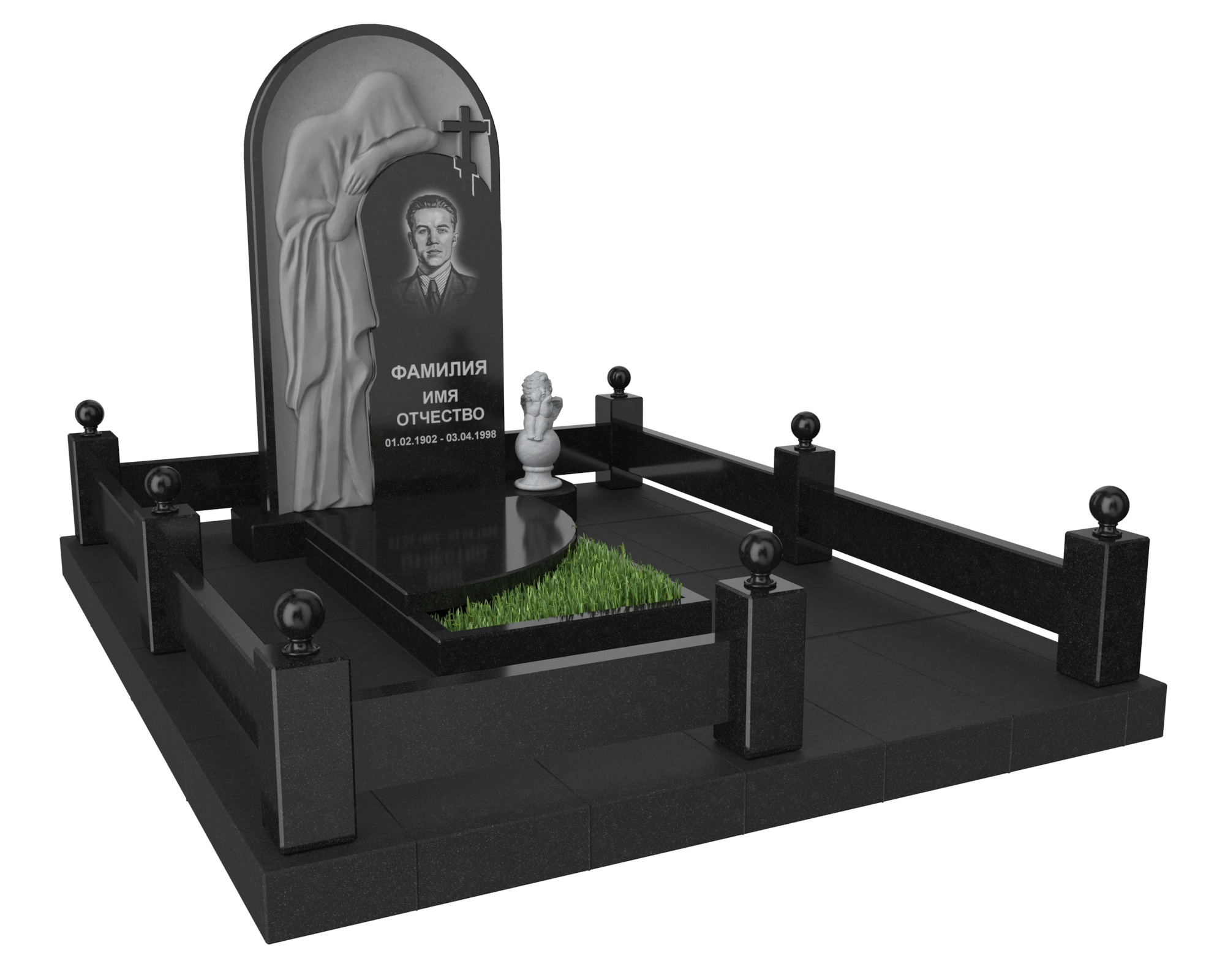 Одинарные мемориальные комплексы в Балашихе | Мемориальный комплекс №27