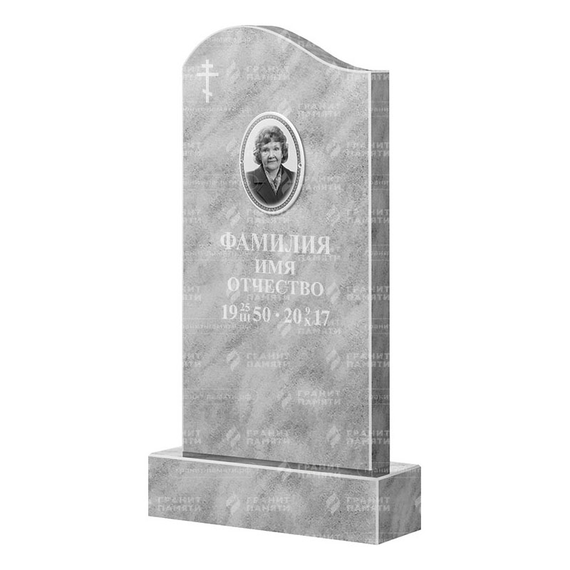 Бюджетные памятники в Балашихе | Мраморный памятник ФМ-030