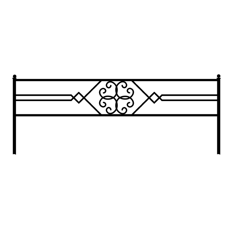 Кованые изделия в Балашихе | Кованая оградка ОГ.003