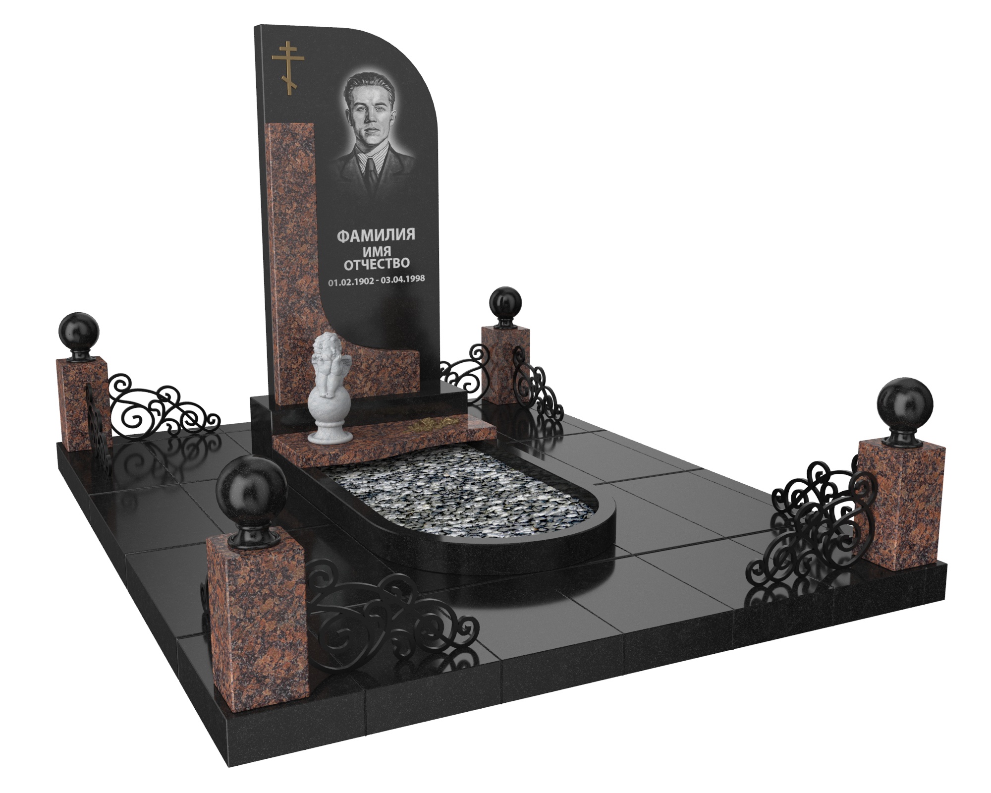 Одинарные мемориальные комплексы в Балашихе | Мемориальный комплекс №24