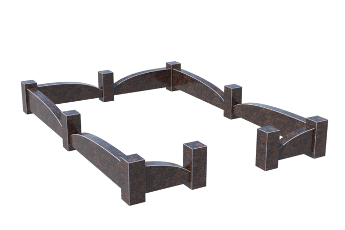 Цоколи на могилу в Балашихе | Цоколь на могилу №0043