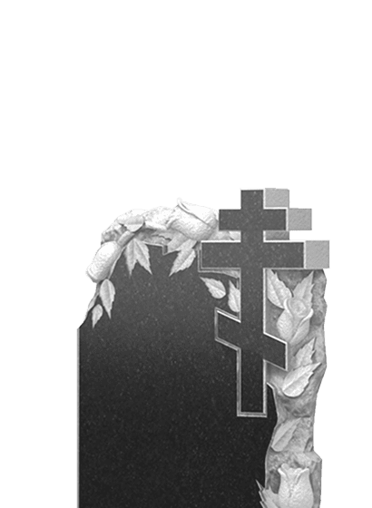 Памятники из гранита с цветами в Балашихе